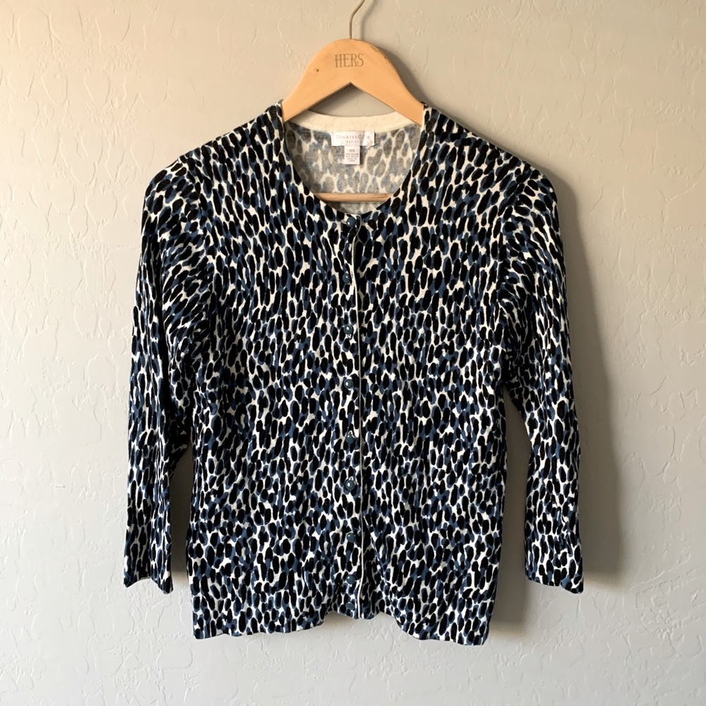 NWOT Charter Club cardigan sweater petite S